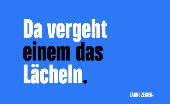 Zeigen Sie "Zähne" gegen die Kostendämpfungspolitik!